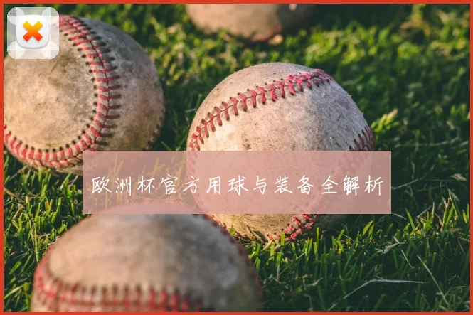 欧洲杯官方用球与装备全解析
